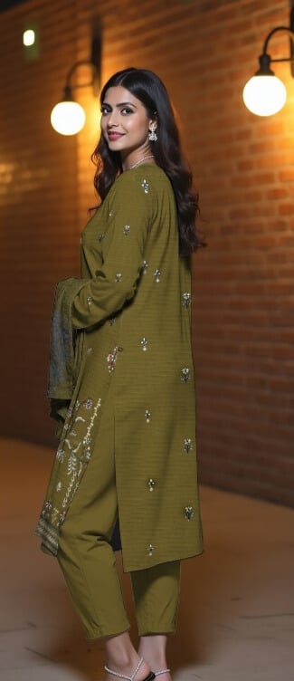 3 Piece - Embroidered Lawn Suit