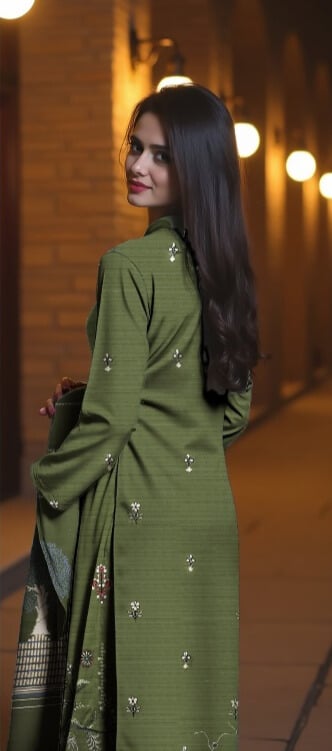 3 Piece - Embroidered Lawn Suit