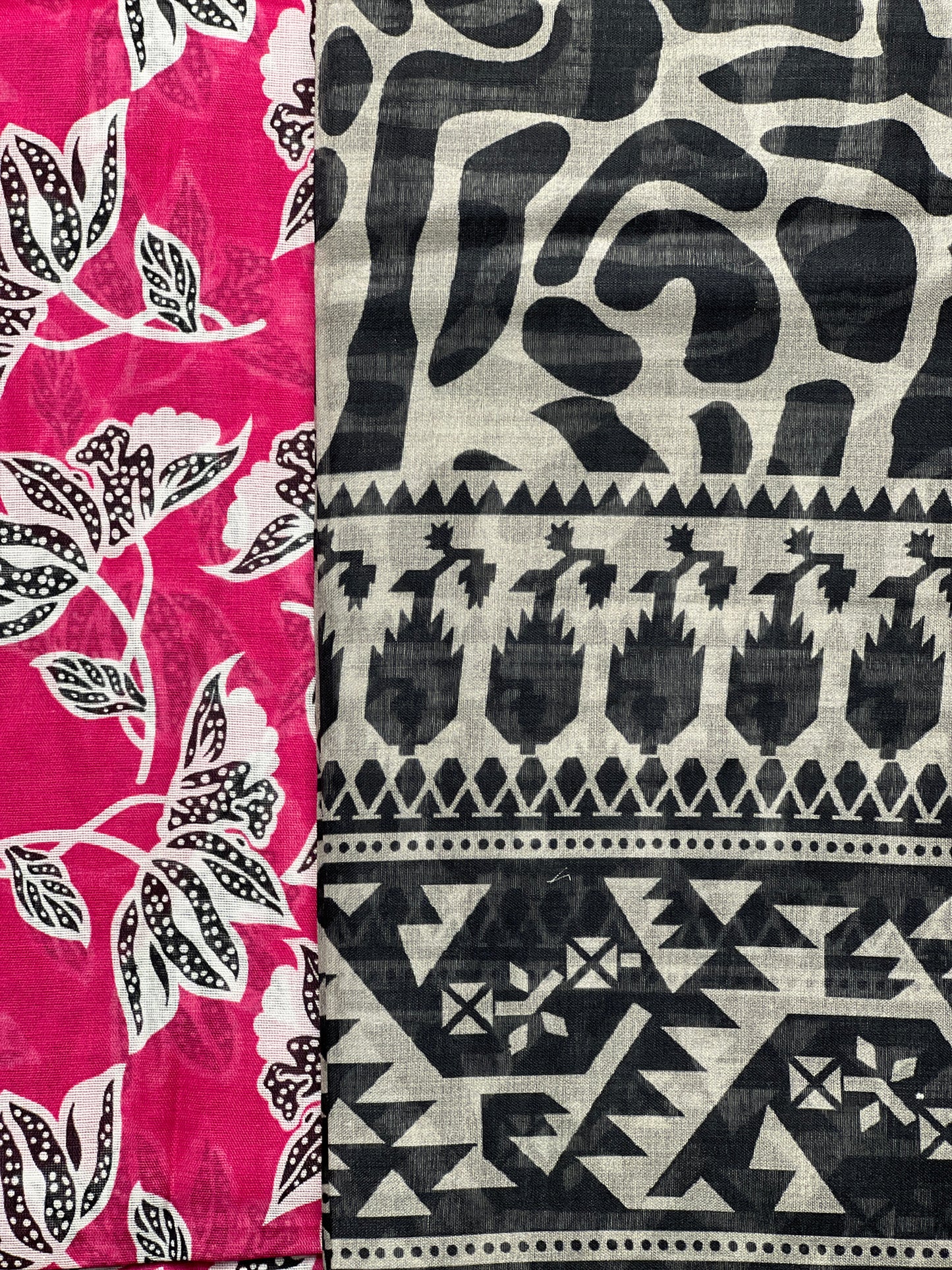 3 piece Printed Swiss lawn