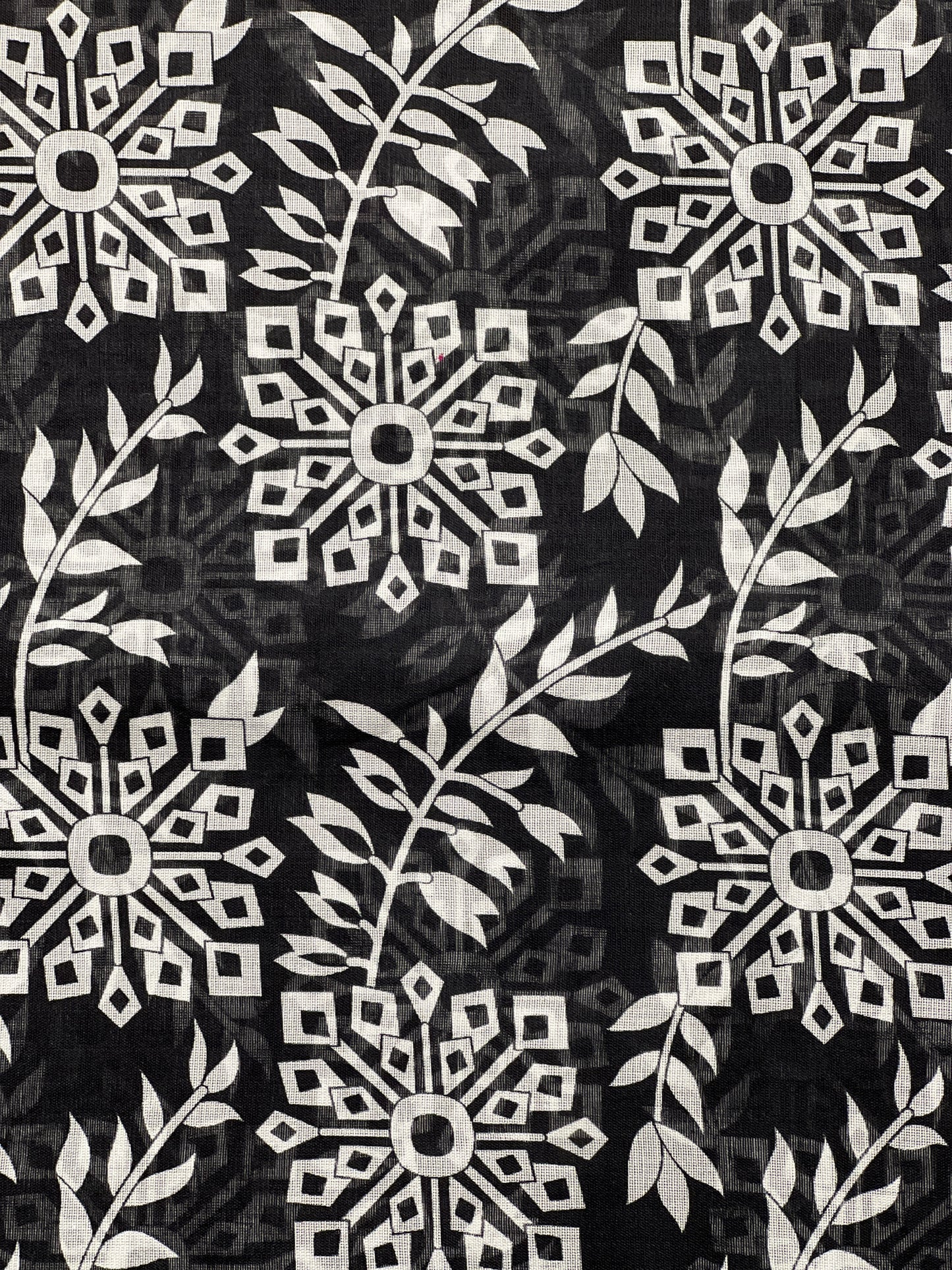 3 piece Printed Swiss lawn