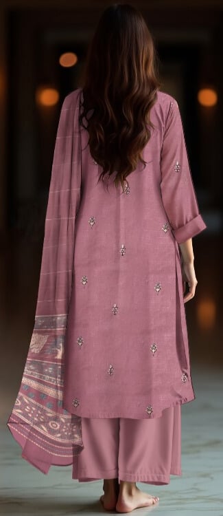 3 Piece - Embroidered Lawn Suit