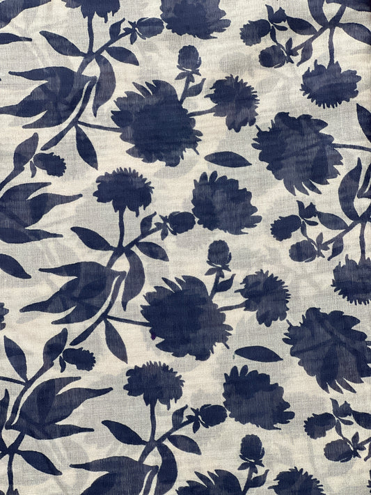3 piece Printed Swiss lawn