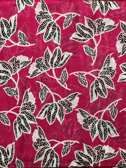 3 piece Printed Swiss lawn