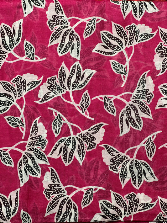 3 piece Printed Swiss lawn