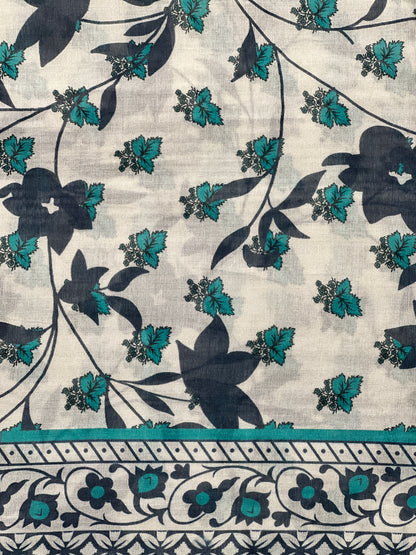 3 piece Printed Swiss lawn