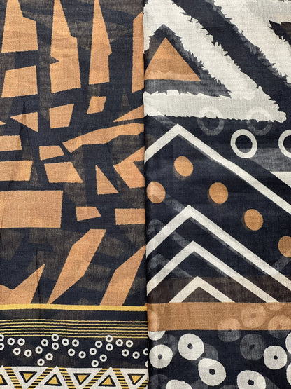 3 piece Printed Swiss lawn