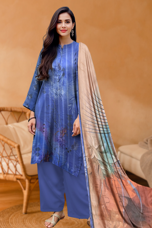 3 Piece Printed - Lawn